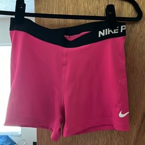 Nike Pro DRI-FIT size L shorts.